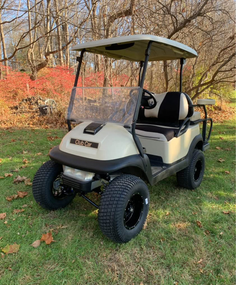 Ultimate 2.0! Golf Cart Lift and Tire Package! 6" lift 23" Turf Tires 12" wheels!!!